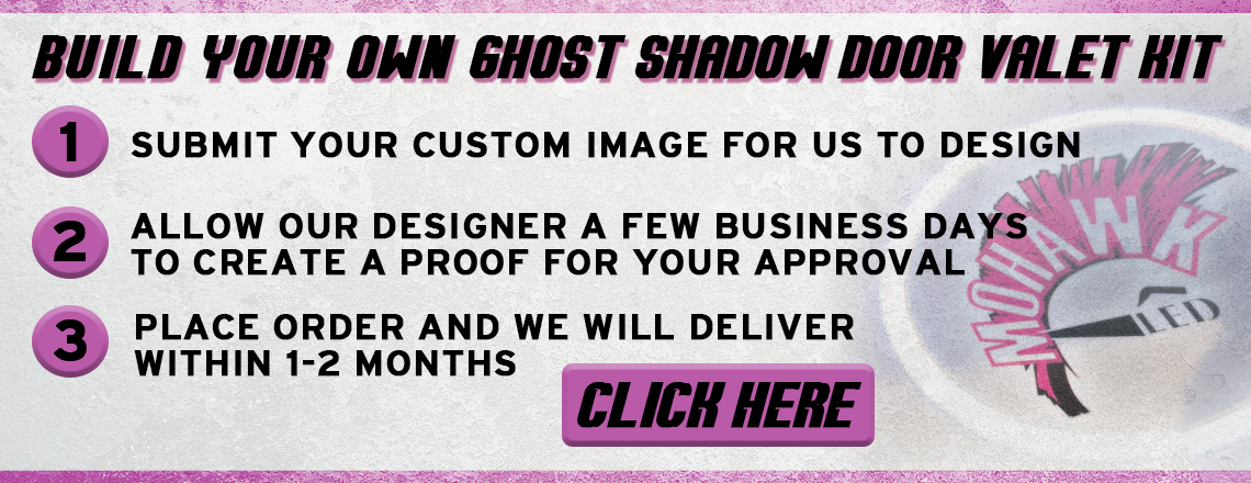 Custom Ghost Shadow Door Valet Kits